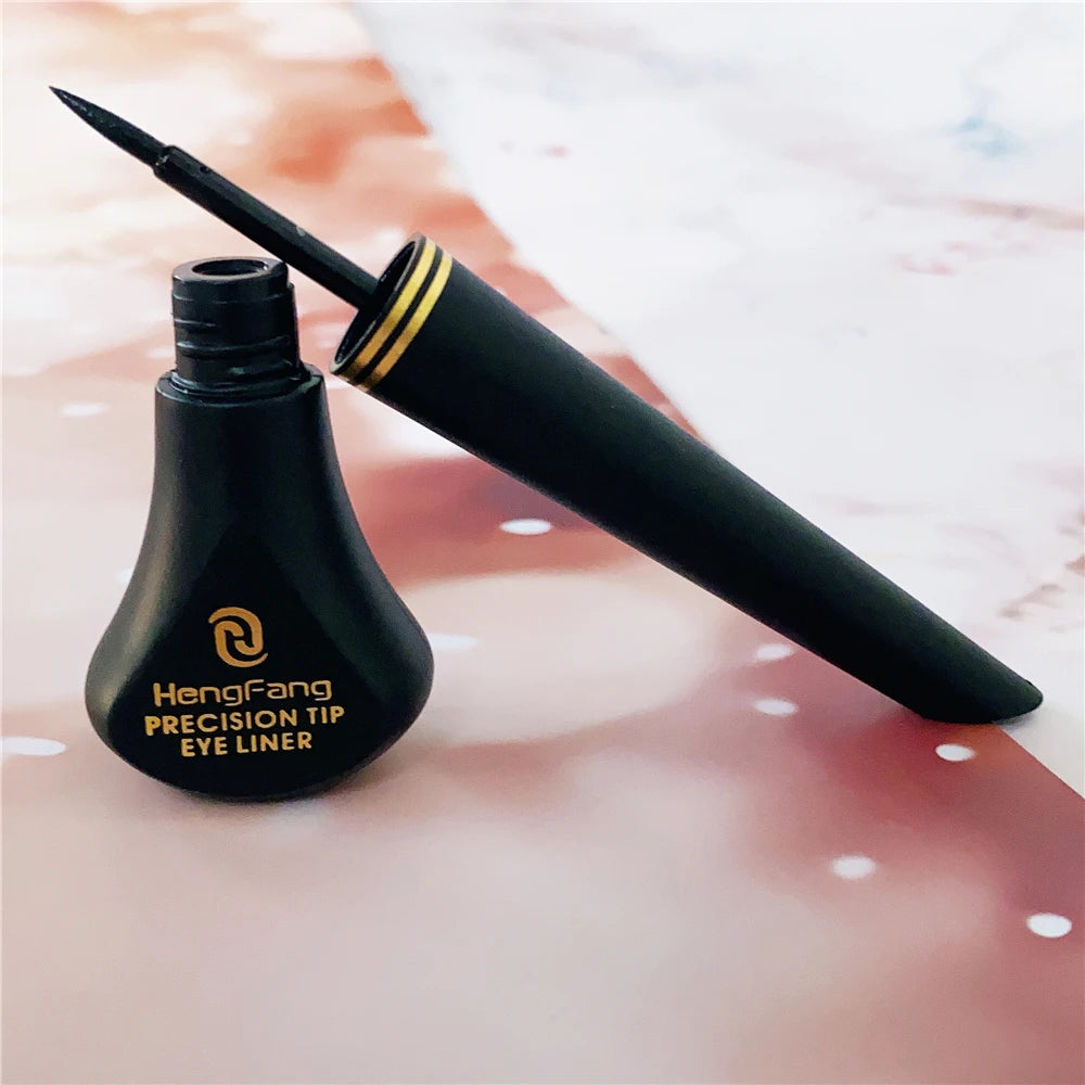 Makeup Black Liquid Eyeliner No Smudging No Makeup Waterproof And Sweat-proof Soft Make up Eye liner Superfine Eyes Liner