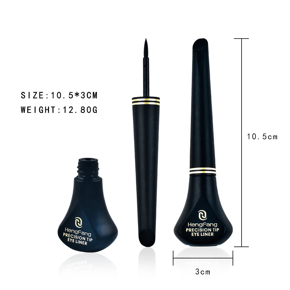 Makeup Black Liquid Eyeliner No Smudging No Makeup Waterproof And Sweat-proof Soft Make up Eye liner Superfine Eyes Liner