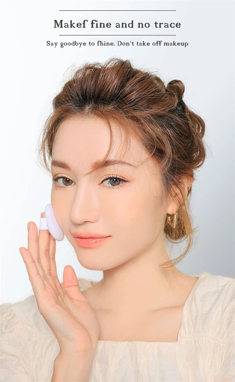 3 Colors Makeup Loose Powder Transparent Natural Face Finishing Powder Professional Oil-control Waterproof Matte Setting Powder