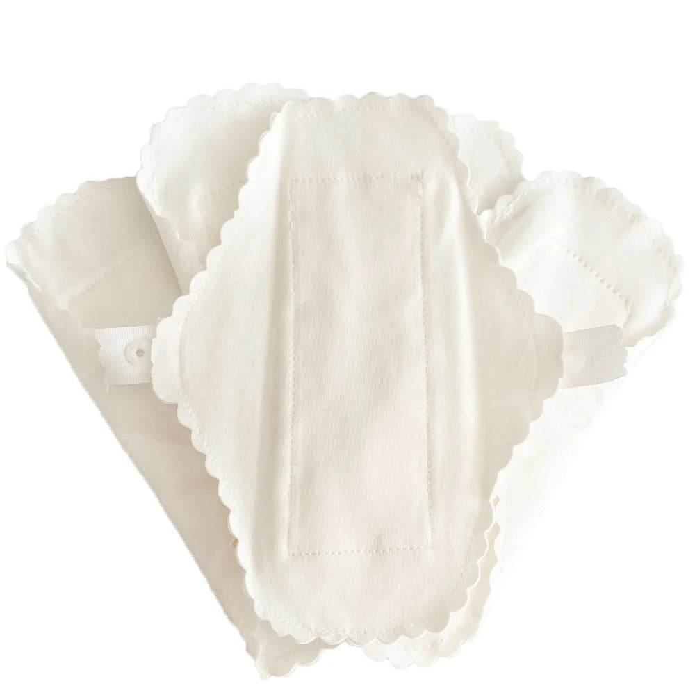 3Pcs/lot Thin Cloth Pads Soft Cotton Washable Feminine Panty Liners Sanitary Pads Napkin Daily Reusable Menstrual Hygiene Pads