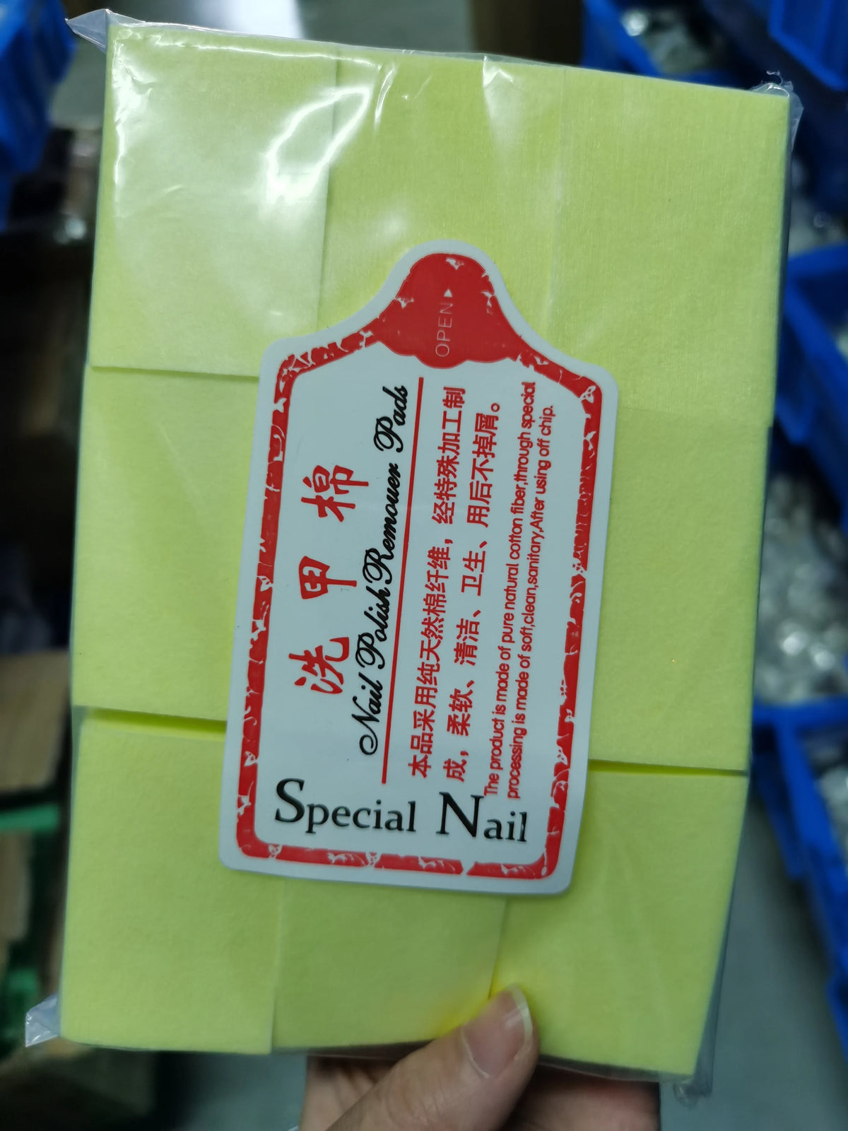 600pcs/Lot Nail Lint-Free Paper Cotton Fiber Tissue 5colors Nails Art Cleanin Cleaner Pad Polish Cotton Remover Sheet Wiper C#13