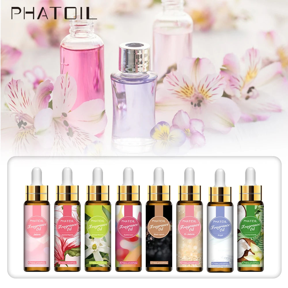 10ml Japanese Magnolia Fragrance Oil Diffuser White Musk Bubble Gum Sea Breeze Freesia Honeysuckle Vanilla Coconut Coffee Oil