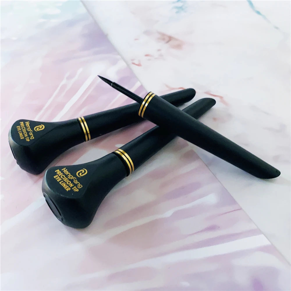 Makeup Black Liquid Eyeliner No Smudging No Makeup Waterproof And Sweat-proof Soft Make up Eye liner Superfine Eyes Liner