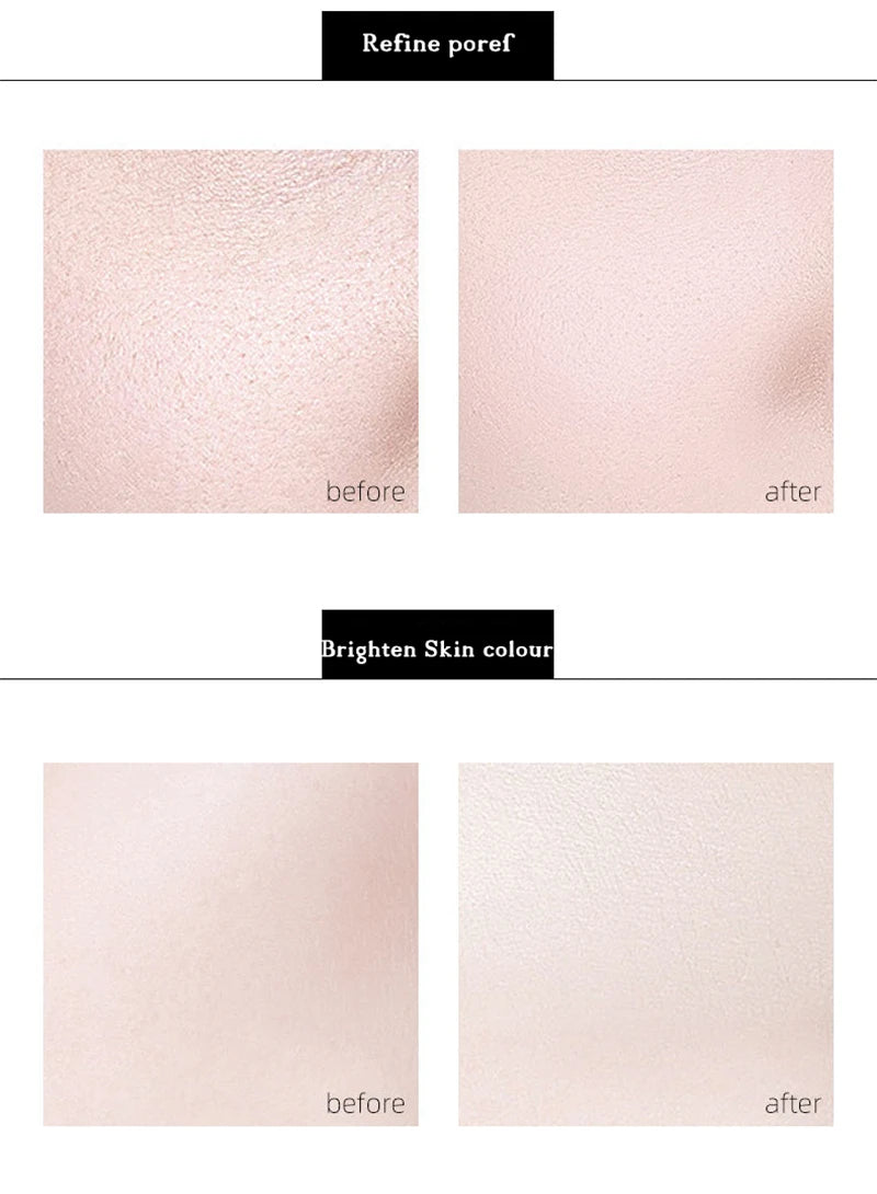 3 Colors Makeup Loose Powder Transparent Natural Face Finishing Powder Professional Oil-control Waterproof Matte Setting Powder