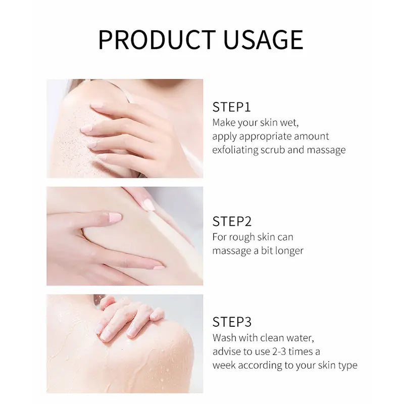 5pcs Shea Butter Exfoliating Peeling Gel Facial Scrub Moisturizing Nourishing Repair Scrub Face Cream Blackhead Remove Skin Care
