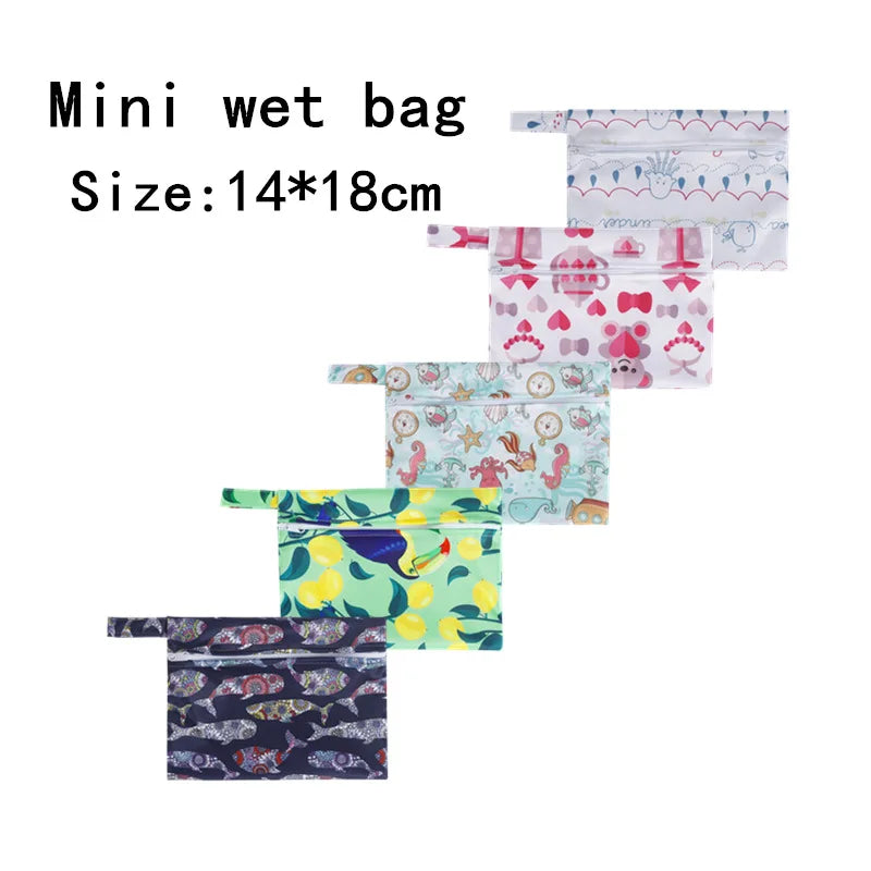 10pcs Organic Bamboo Charcoal Washable Hygiene Menstrual Pads Heavy Flow Sanitary Pads Lady Cloth Pad Reusable Pads