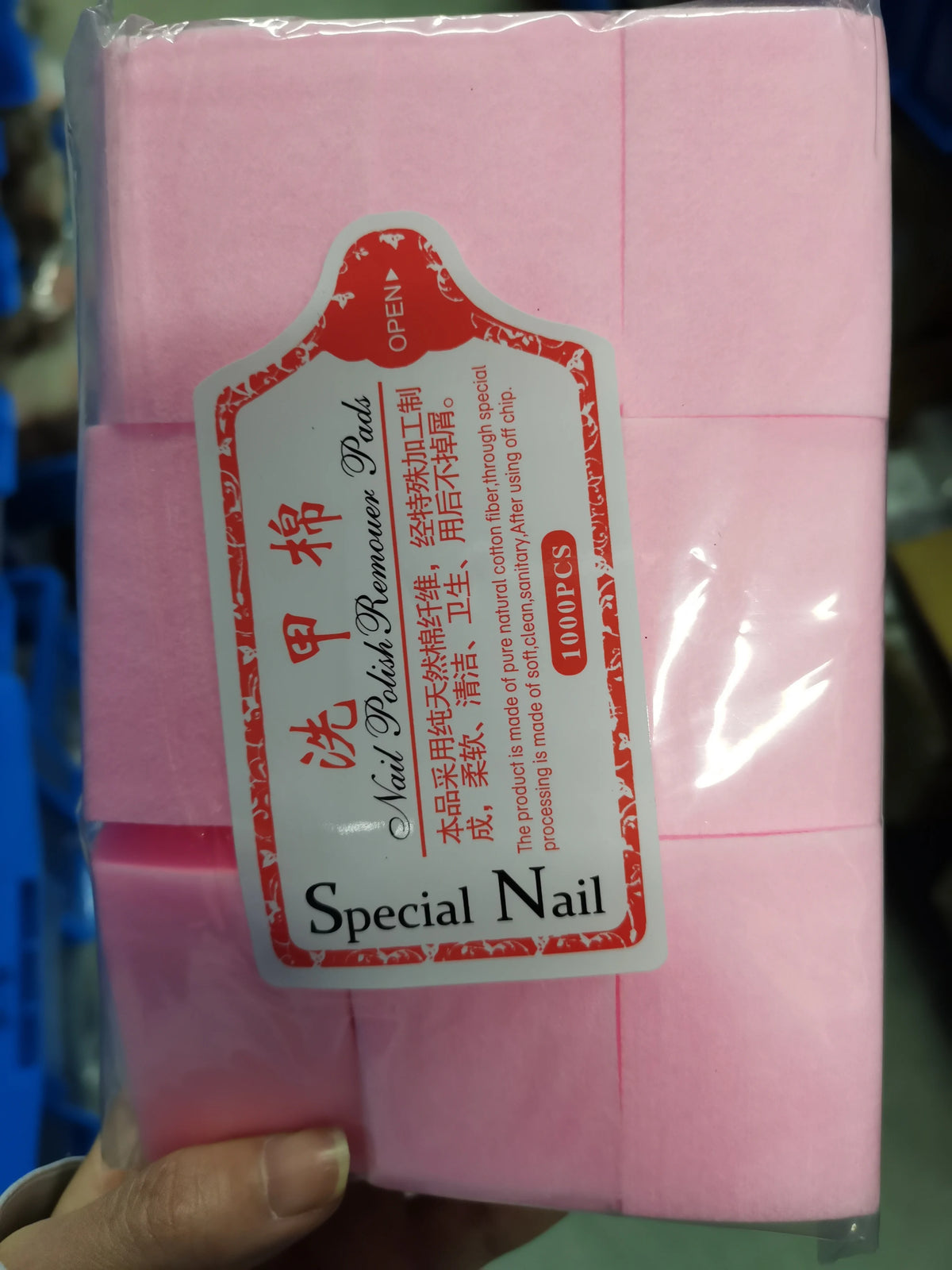 600pcs/Lot Nail Lint-Free Paper Cotton Fiber Tissue 5colors Nails Art Cleanin Cleaner Pad Polish Cotton Remover Sheet Wiper C#13