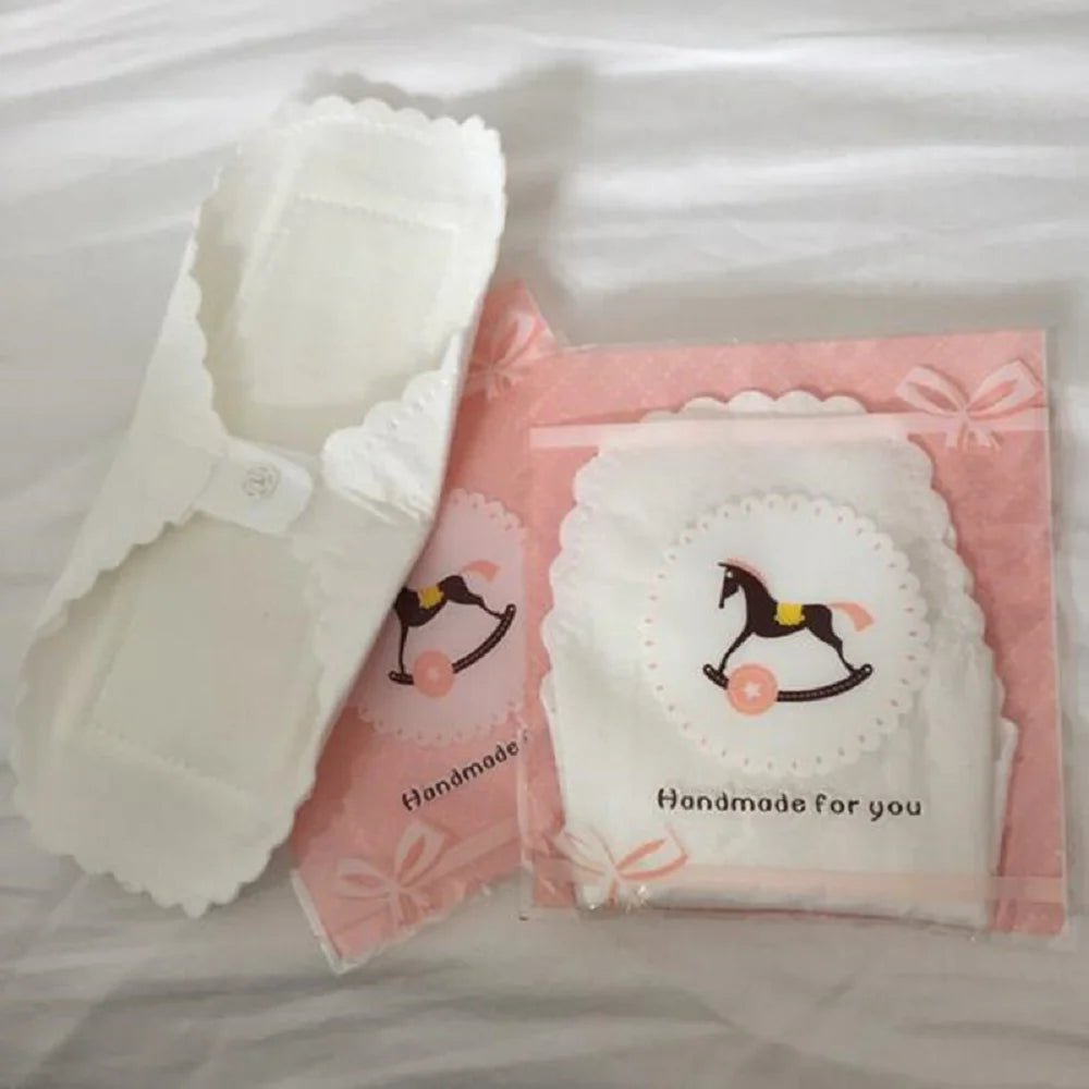 3Pcs/lot Thin Cloth Pads Soft Cotton Washable Feminine Panty Liners Sanitary Pads Napkin Daily Reusable Menstrual Hygiene Pads
