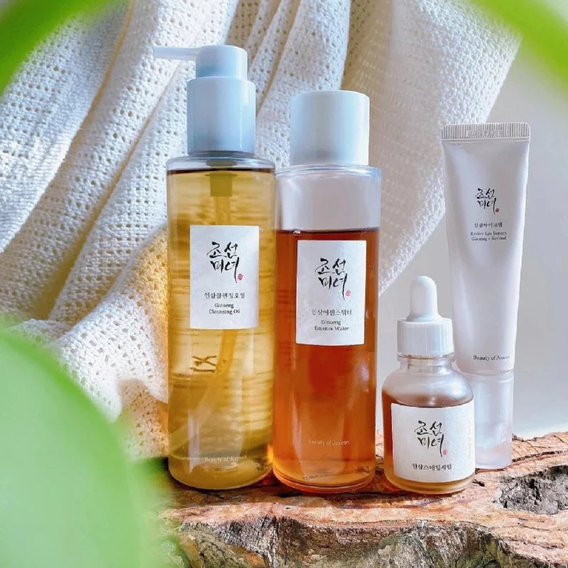 Beauty of Joseon Green Plum Facial Cleanser Toner Essence Hydrate Skincare SPF50+ Anti UV Rice Probiotic Sun Block Sunscreen