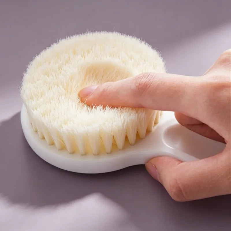 1/2Pcs Japanese Bath Brush Long Handle Soft Hair Bath Brush Back Rubbing Body Scrubbing Gods Rub