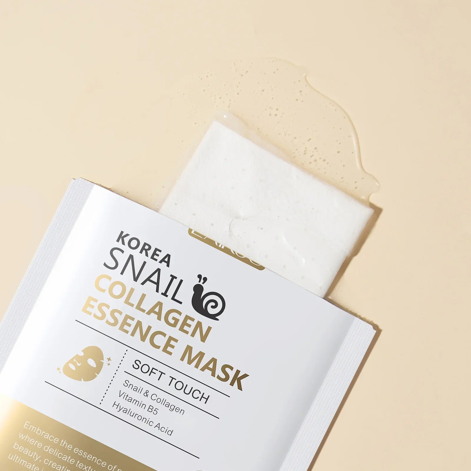 Snail Mucin & Protein Sheet Mask,Anti-Aging & Repair Face Mask,Hydrating Firming Essence Mask for Wrinkles and Pores,5/10/20 PCS