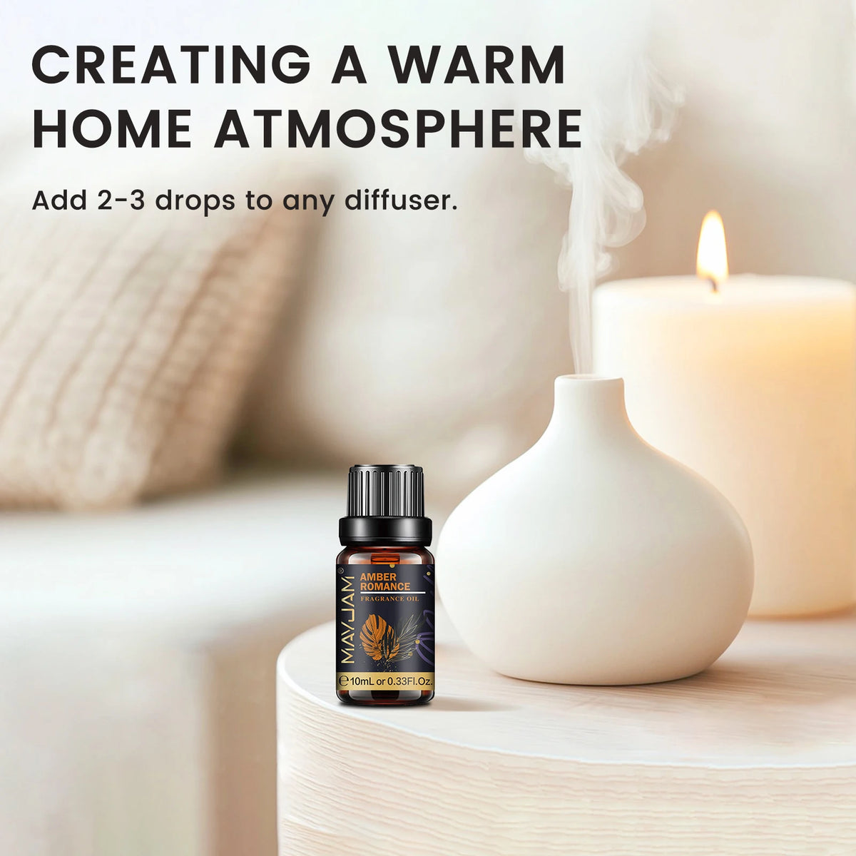 Mayjam Aromatic Essential Oil Coconut & Vanilla La Vie Est Belle Jadore Forest Pine Dragons Blood Musk Sea Breeze Fragrance Oil
