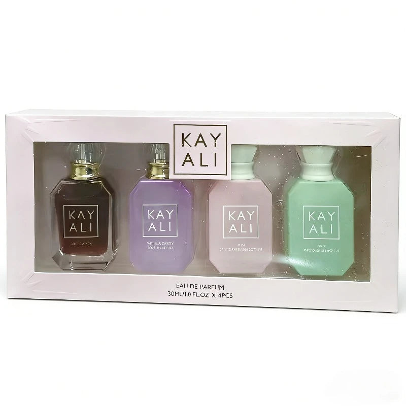 30ml*4 KAYALI Arabic Perfume Set Long Lasting Luxury Unisex Portable Mini Fragrance Collection Sweet Rich Smooth Premium Exotic