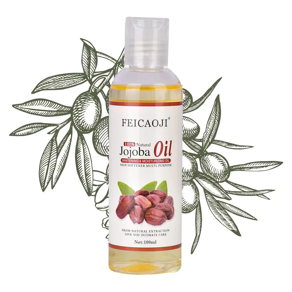 100ml Pure Natural Plant Essential Oils Aloe VC Avocado Honey Snake Argan Olive Carrot Massage Oil Repairing Smoothing Skin Care