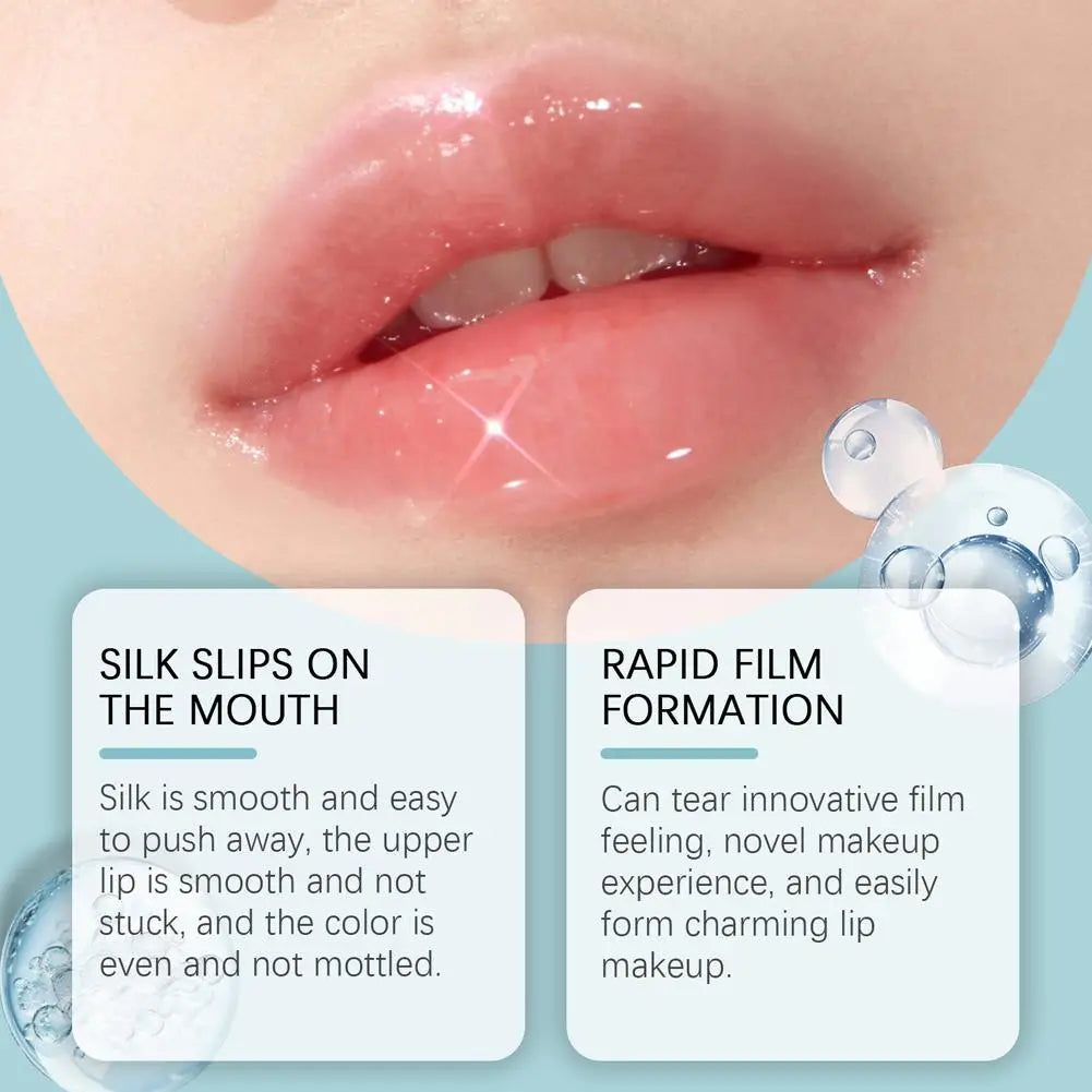 Peel-Off Lip Mask Hydrating Exfoliating Lip Scrub Mask for Dry Lips, Moisturizing Plumping Lip Peel Mask to Remove Dead Skin