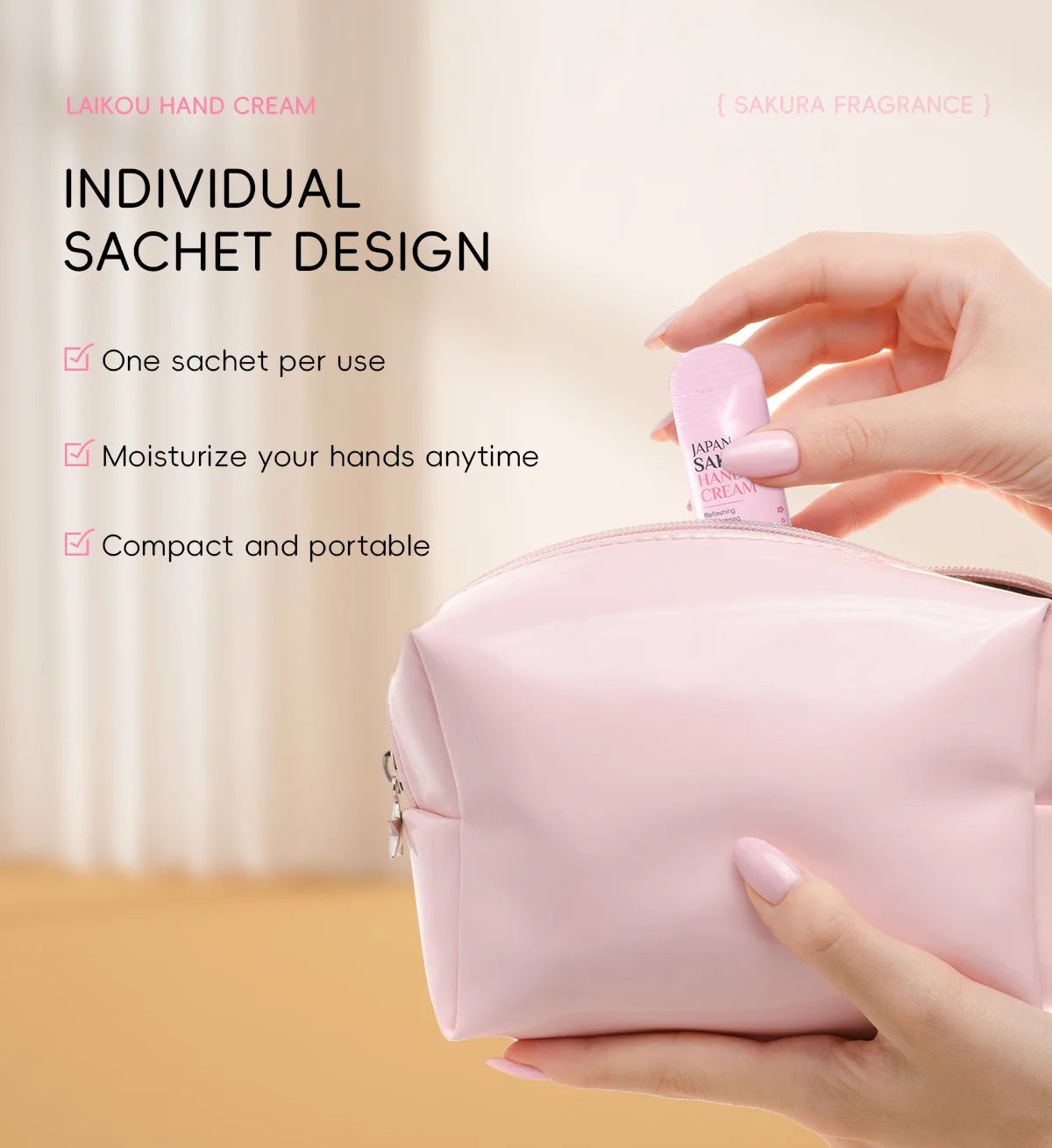 7pcs Collagen Sakura Hand Cream Skin Soften Nourish Care Deep Cracked Repair Beauty Products Girl Moisturizing Hand Skin