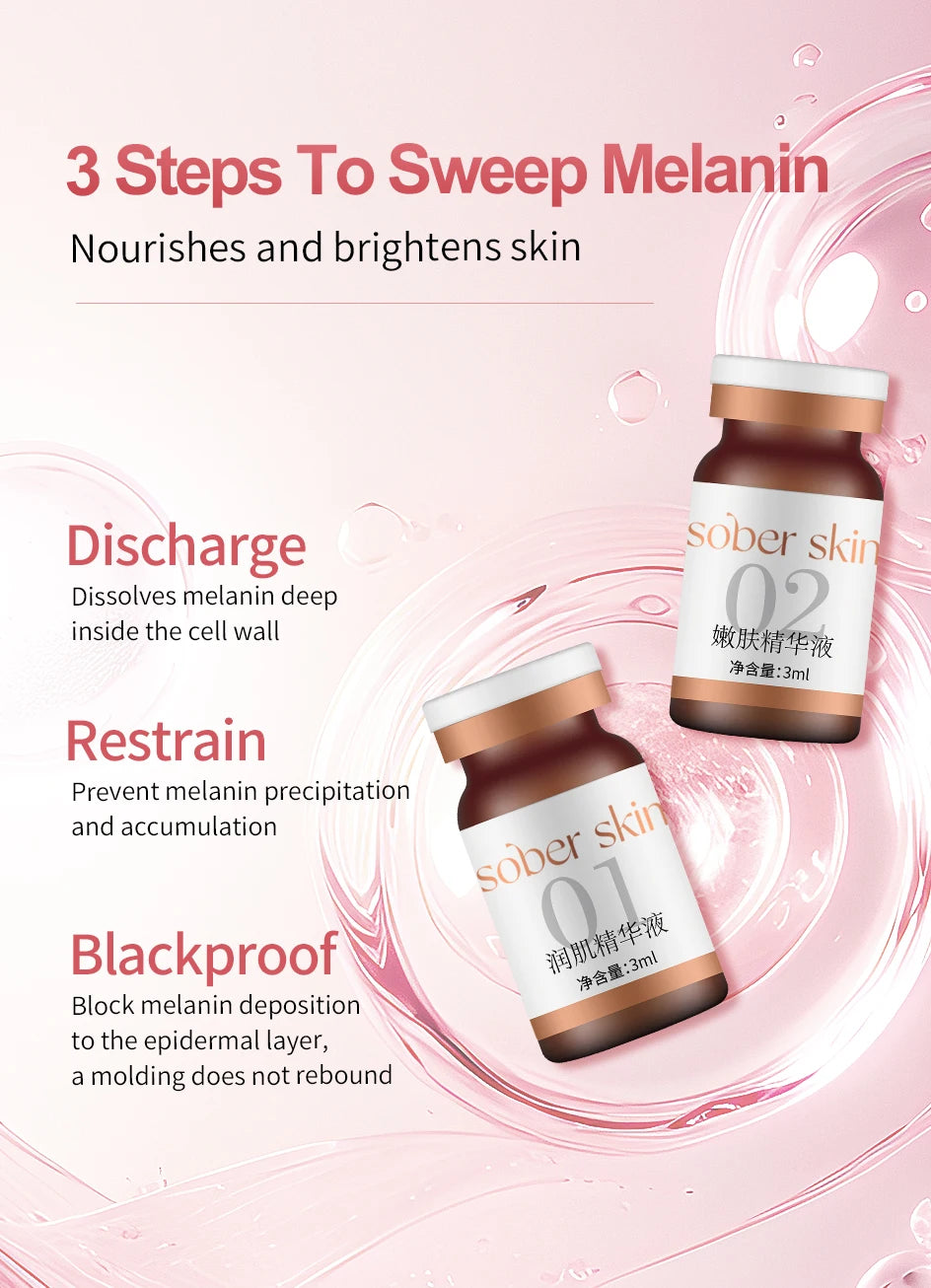 SOBER SKIN Natural Rose Lip Care Rose Scrub Lip Balm Lighten Dark Lip Color Brighten Roma Pink Lip