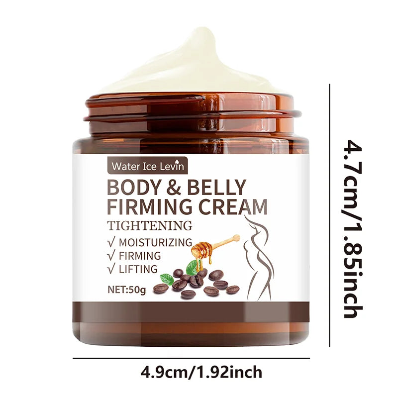 Abdominal Control Firming Cream - 60g, Deep Moisturizing and Hydrating with Plant Extracts, Alcohol-Free, Suitable for All Skin Types, Fragrance-Free, Enhances Skin Elasticity
