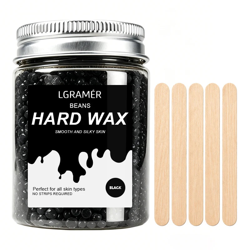 80g/380g Hard Wax Beans,Heating Hard Waxing Painless Hair Removal,Depilatory Wax Beads For Leg Armpit Full Body,Non-irritating
