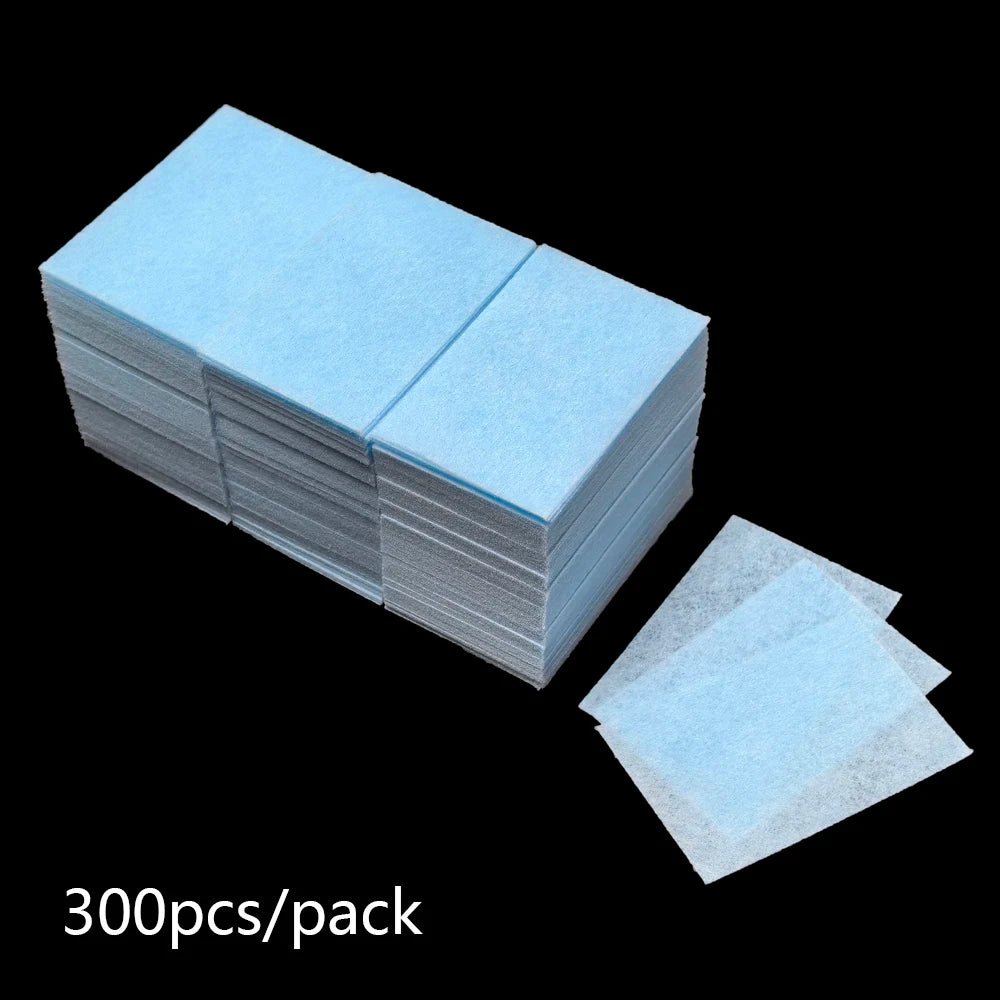 100/200/300Pcs Nail Wipe Cotton Pads Gel Nail Polish Acrylic Remover Lint Free Cotton Nail Wipes