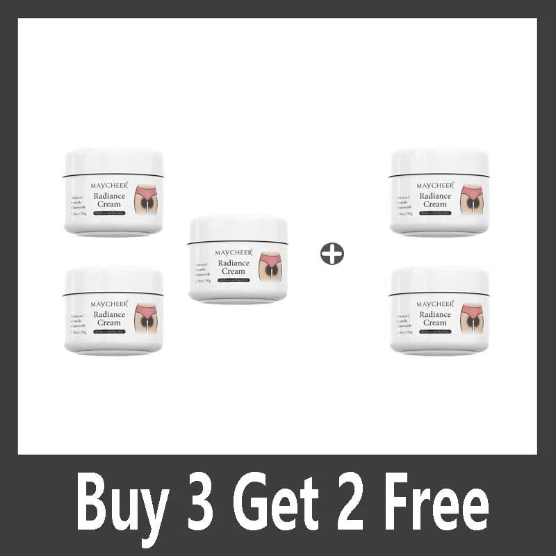 Whitening Cream for Intimate Parts, Armpits, Buttocks, Knees, Lightens the Inside of the Thighs, Intimate Parts, Eliminates