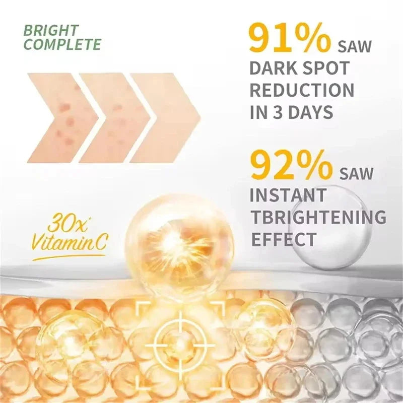 Body Whitening Bleach Cream Brighten Underarm Elbow Knees Joint Removal Intimate Parts Dark Spots Melanin Snow Bleach Cream
