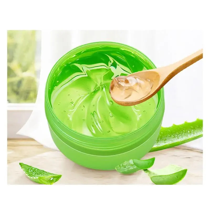 99% Aloe Vera Gel 300g Deep Hydration and Moisturizing Facial Body Leave-In Gel Shrink Pores Sleep Mask Korean Skincare Products