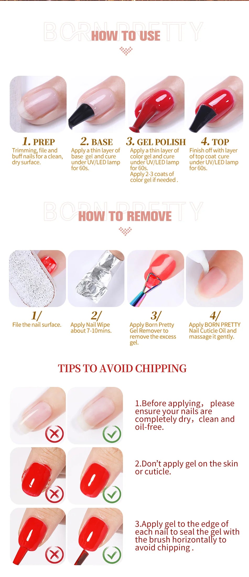 BORN PRETTY 83 Colors 10ml Jelly Nude Gel Nail Polish Autumn Amber Semi Transparent Manicure Soak off UV LED Nails Gel Varnish