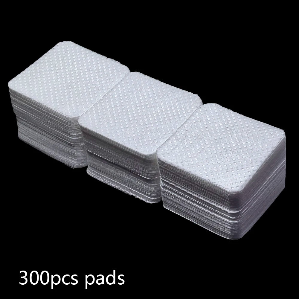 100/200/300Pcs Nail Wipe Cotton Pads Gel Nail Polish Acrylic Remover Lint Free Cotton Nail Wipes