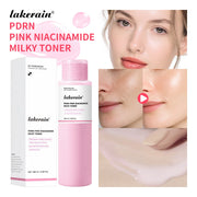 Pink Niacinamide Milky Toner Long-lasting Hydration Even Skin Tone Quickly Absorbed Achieve Dewy Glass Skin Daily Milky Toner
