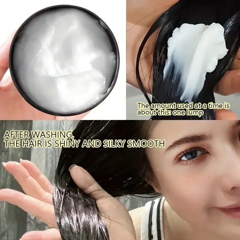 Collagen Hair Care Deep Repair Conditioning Argan Oil Hair Mask Essence Suitable for Dry and Damaged Hair
