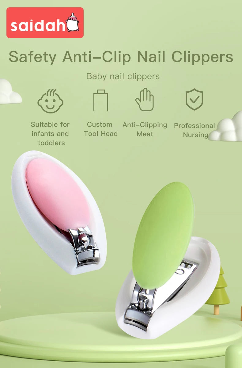Anti Clip Mini Small Infant Baby Nail Clippers Healthcare Kids Finger Nail Cutter Scissors