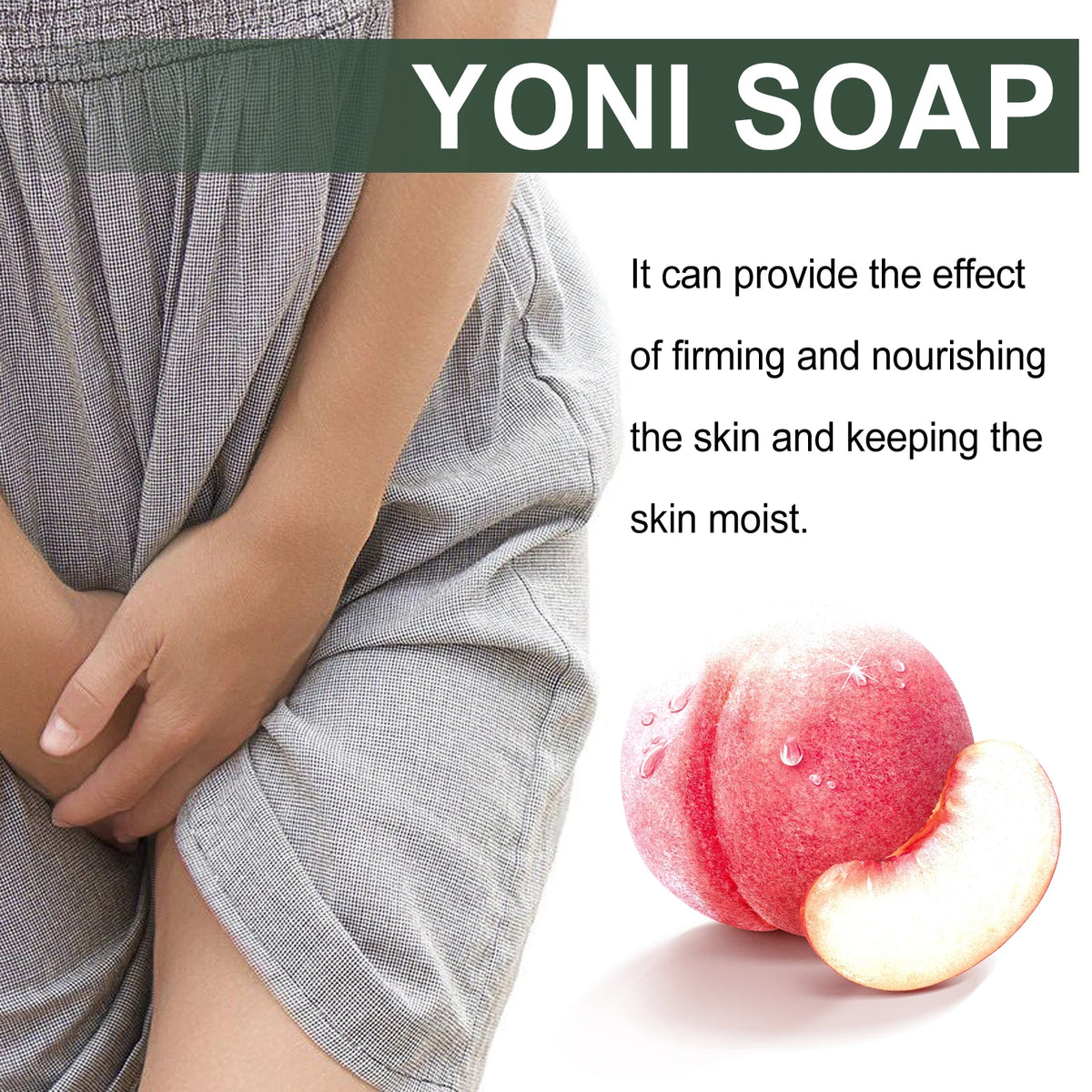 Female Wash Soap Yoni Bar Soap for Women Ph Balance Strawberry Remove Odor Deep Cleaning Moisturizing Private Parts Products
