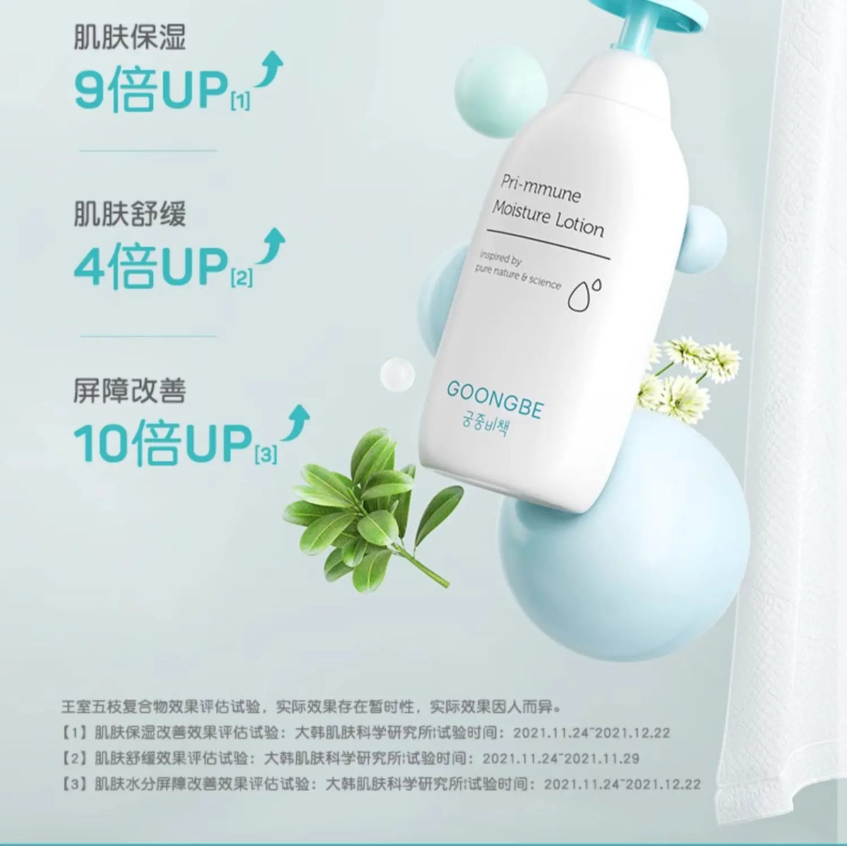 Goongbe Baby Body Lotion Korean Skin Care Original Products Body Care Rare Beauty High Quality Moisturising Beauty Health