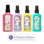 TVLV Jasmine Fragrance Spray -Long-lasting fragrance for women's clothing,odor removal, dreamy fresh and long-lasting light scen