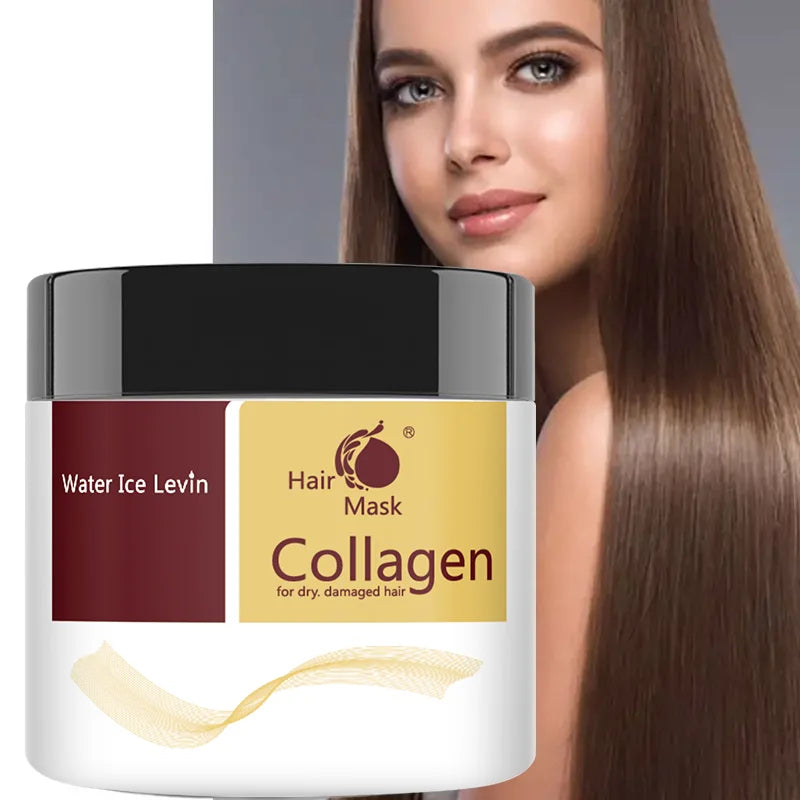 Collagen Hair Care Deep Repair Conditioning Argan Oil Hair Mask Essence Suitable for Dry and Damaged Hair