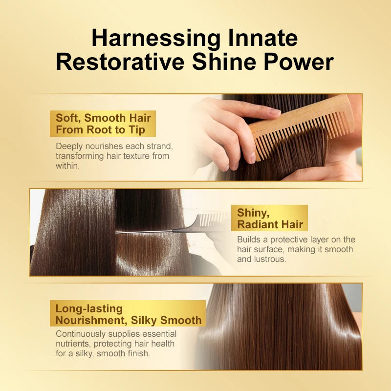 PURC Smoothing Argan Oil Hair Care Nourishing Soft Repair Damaged Frizz Hair Serum Scalp Treatment Hair Care Products