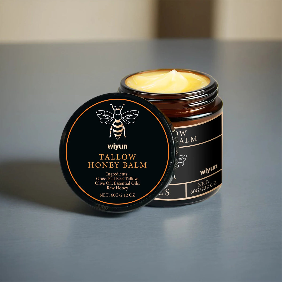Beef Tallow Honey Cream Brightening Fade Dark Spots Remove Melanin Firming Non-Greasy Lasting Moisturizing Soothing Body Lotion