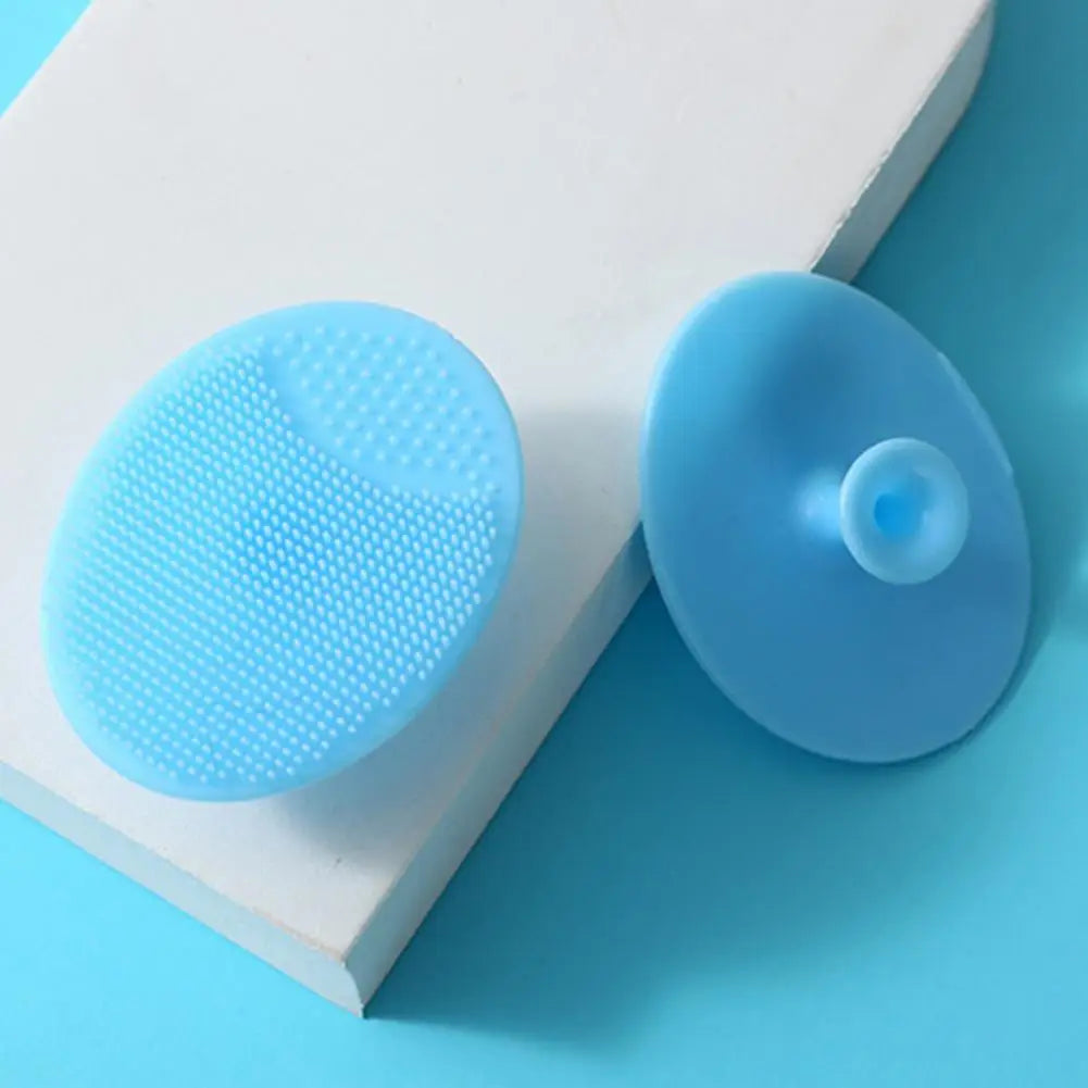 3 Color Sets Bath Brushes Wash Face Pad Facial Exfoliat SPA Facial Clean Brush Baby Shower Brushes Sponges Washer Dryer