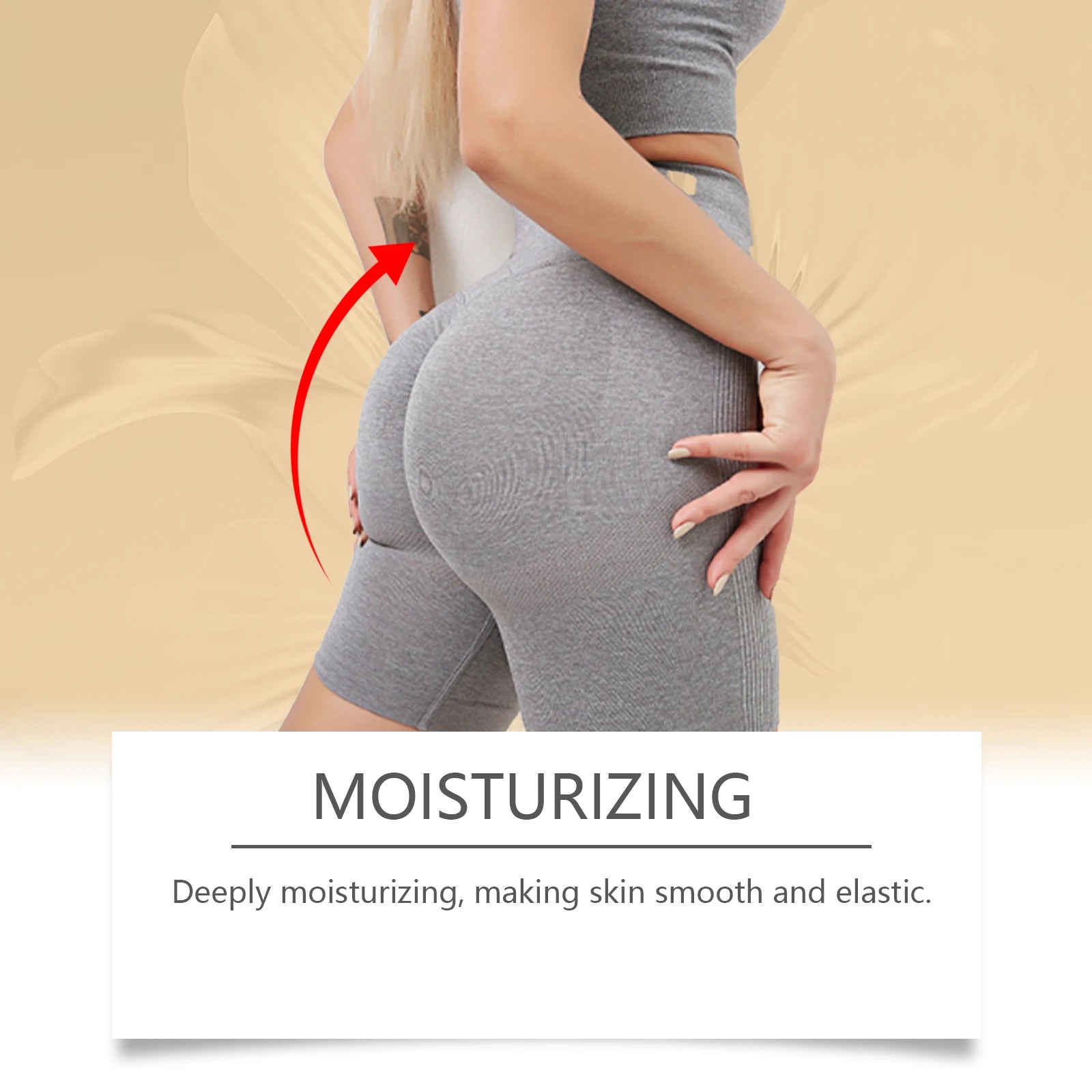 Vitamin E Butt Lifting Oil Hip Enhancement Firming Body Oil Moisturizing Essence Natural Skin Care Body Massage Oil Body Lotion