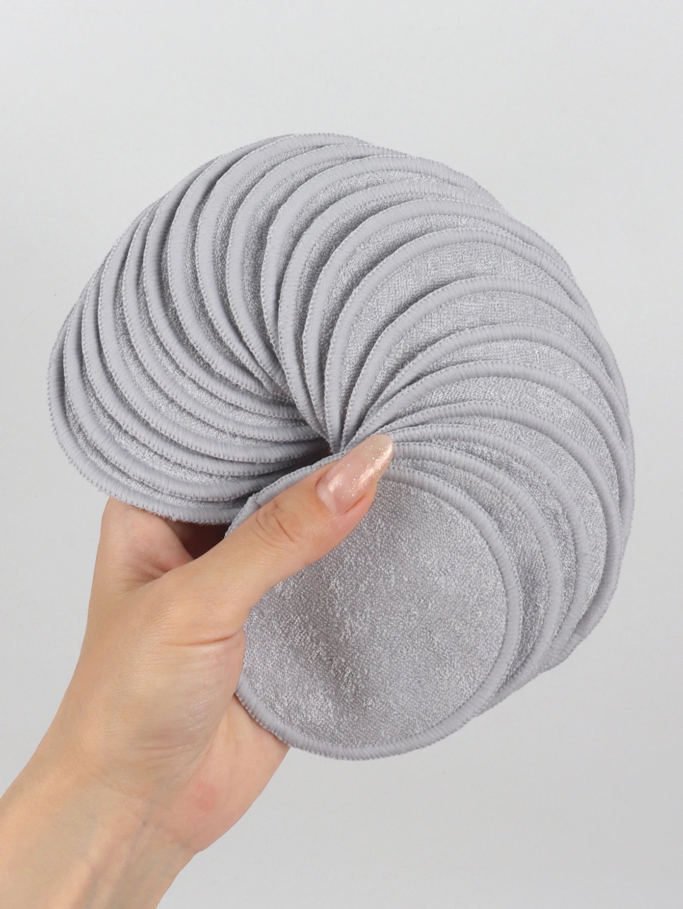 5/10/20 Pack Reusable Makeup Remover Pads Washable Face Cleansing Puff Cloth Clean Sponge Liquid Cream Tools Cosmetic Remover