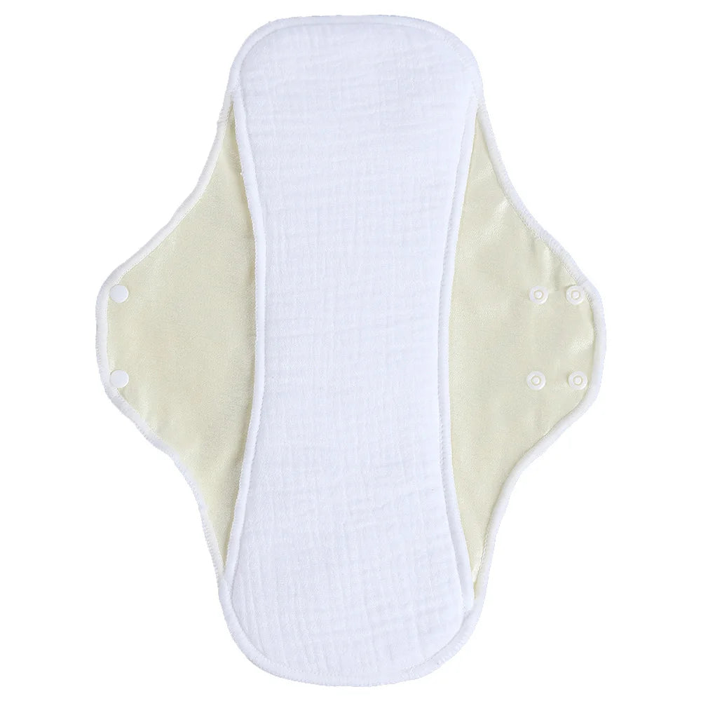 AIO Large Washable Graphene Incontinence Pads Cotton Panty Liner Heavy-flow Menstrual Pads Cloth Tampons Urinary Sanitary Pads