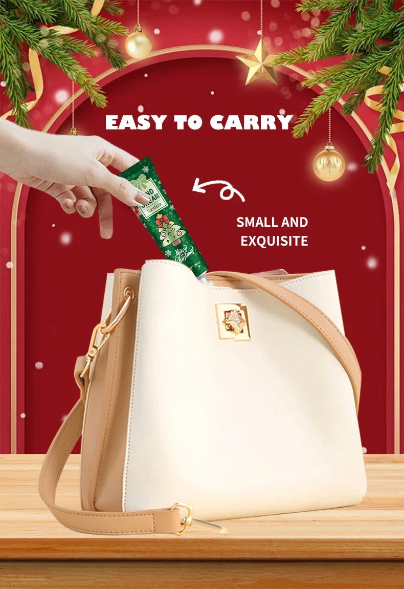 Christmas Gift 5/Box Hand Cream Set, Cream Texture, Hand Cream Travel Pack, Durable Moisturizer-30g/Piece Gift for Women