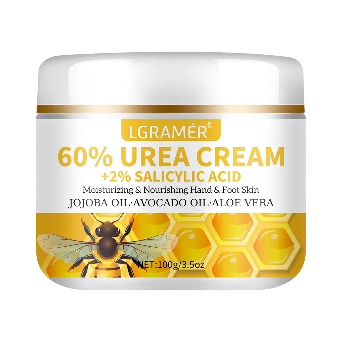 60% Urea Hand Foot Cream Repairs Dryness Cracks Gently Exfoliates Softens Skin Provides Super Moisturizing Hand Foot Care Cream