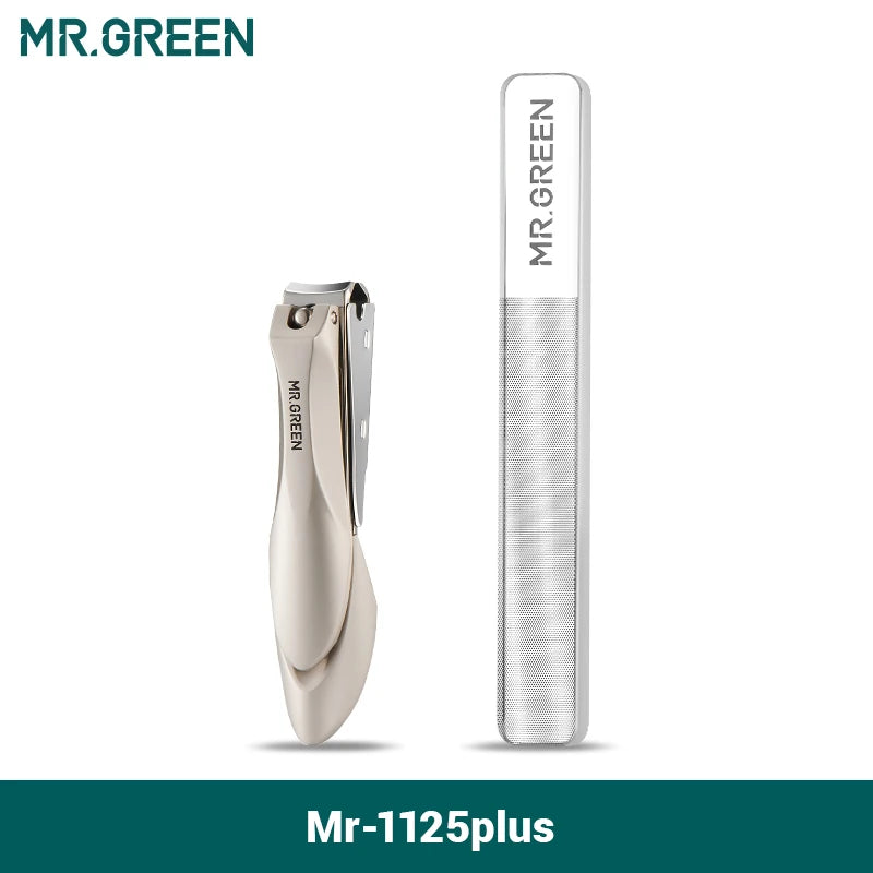 MR.GREEN Splash-Proof Nail Clippers Parent-Child Set, Specially Designed for Newborns and Toddlers