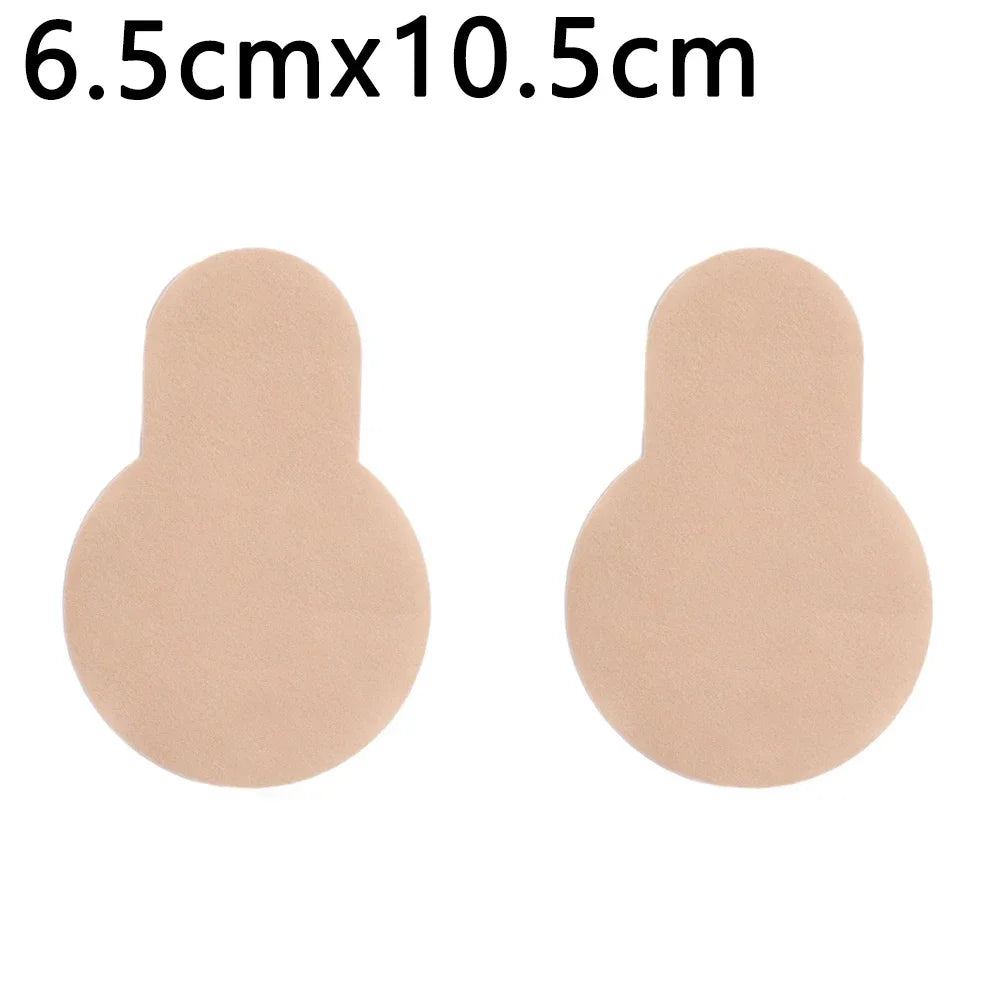 Convenient Lifting Chest Patch Adhesive Bra Pad Unstimulating Breast Sticker Anti Convex Point Nipple Cover Women Chest Paste