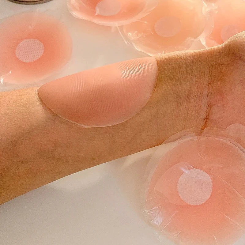2/100pcs Silicone Nipple Cover Invisible Self-adhesive Chest Breast Stickers Reusable Patch Bra Female Lift Up Pads Intimates