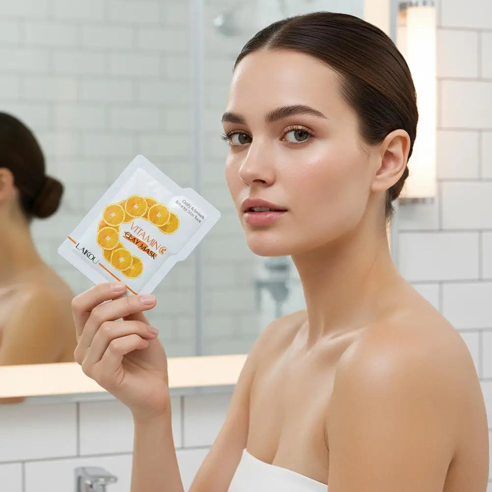 LAIKOU Mud Mask Deep Cleansing Remove Acne Oil Control Mask Hydrating Smooting Face Skin Balance Skin Tone Mud Mask for Women
