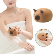 Cute Bath Ball Sponge Cleaning Brushes Cartoon Animal Bubble Sponges Ball Easy Foaming Massage Ball Scrubber For Kids Shower