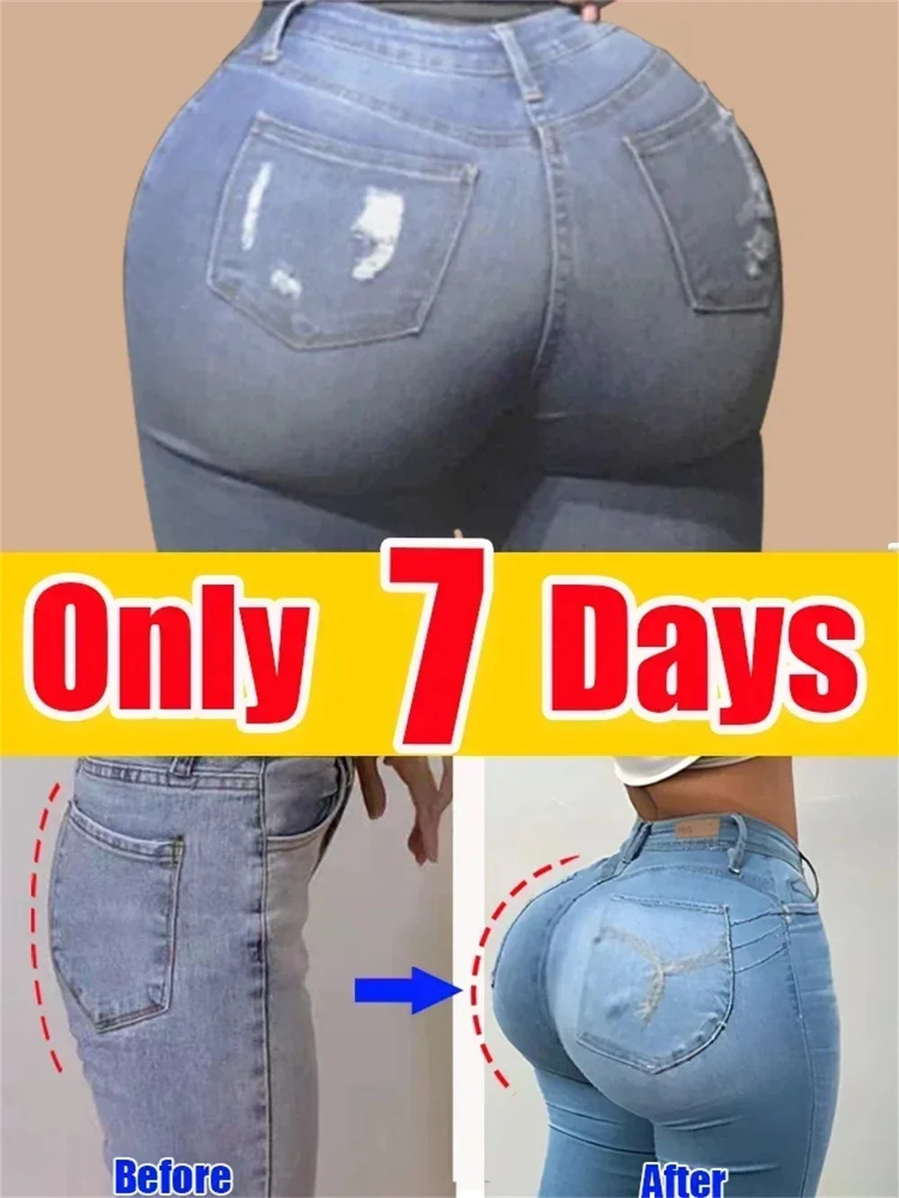 Buttock Enlargement Cream Butt Lift Up Firming Essential Oil Big Ass Enhance Hip Growth Tighten Shaping Sexy Body Care For Women
